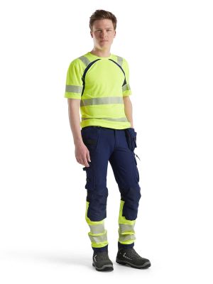 1993-1642 High Vis Werkbroek Stretch - Blåkläder
