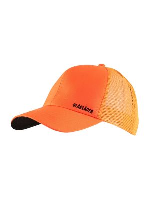 2073-0000 Cap High Vis - 5300 High Vis Oranje - Blåkläder - voorkant 