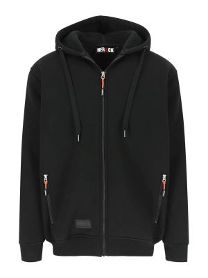 Otis Hoodie with Zipper - Black BK - Herock