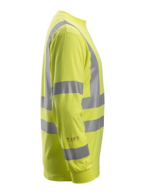 2461 High Vis T-shirt Lange Mouw Brandwerend ProtecWork - Snickers 