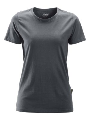 2516 Dames Werk T-shirt Snickers Steel Grey 5800 71workx voor