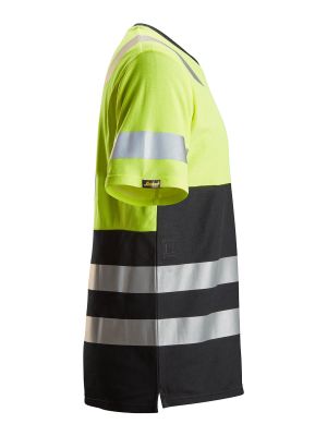 2534 High Vis Werk T-Shirt Korte Mouw AllroundWork - Snickers 