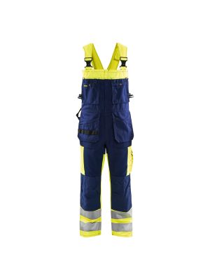 Bib Overalls High Vis 2603 High Vis Geel/Marineblauw - Blåkläder