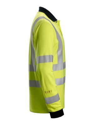 2661 High Vis Poloshirt Lange Mouw Brandwerend ProtecWork - Snickers