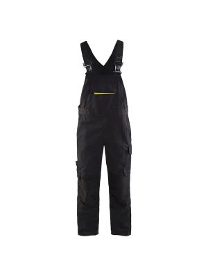 Blåkläder 2695-1330 Bib Overall Stretch - Black/High Vis Yellow