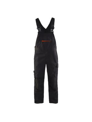 Blåkläder 2695-1330 Bib Overall Stretch - Black/Red