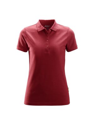 Snickers 2702 Dames Poloshirt - Chili Red