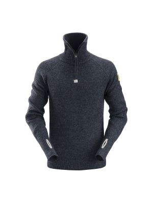 Snickers 2905 ½-Zip Wollen Sweater - Navy