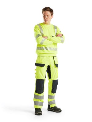 3087-1762 High Vis Werktrui Brandwerend - Blåkläder