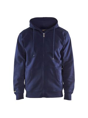 Blåkläder 3366-1048 Hooded Sweatshirt Full-Zip - Navy