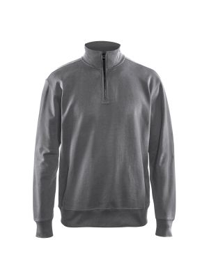 Blåkläder 3369-1158 Sweatshirt Half-Zip - Grey