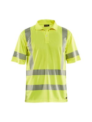 Blåkläder 3428 Polo Korte Mouw UV High Vis 3300 Geel 71workx Voor Blåkläder 3428 Polo Korte Mouw UV High Vis 3300 Geel 71workx Voor