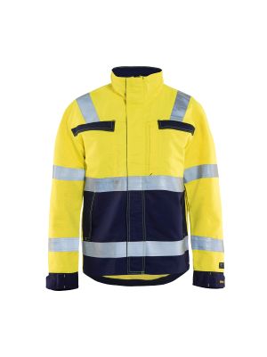 Multinorm Jacket 4087 High Vis Geel/Marineblauw - Blåkläder