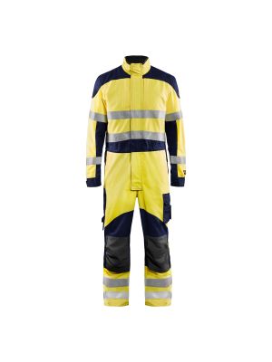 Multinorm Overall Inherent 6089 High Vis Geel/Marineblauw - Blåkläder