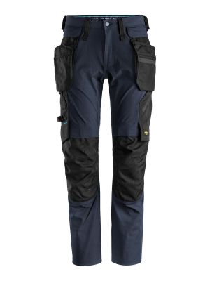 6208 Werkbroek Holsterzakken Afneembaar Stretch Litework Navy 9504 Snickers 71workx voor
