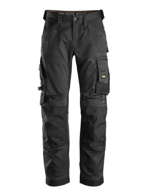 6351 Werkbroek Stretch AllroundWork Black 0404 71workx Snickers voor