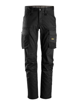 6803 Werkbroek Stretch AllroundWork - Snickers Black 0404 71Workx Voor