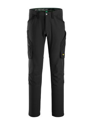 6873 Werkbroek Full-Stretch Snickers 71workx black 0404 voor 