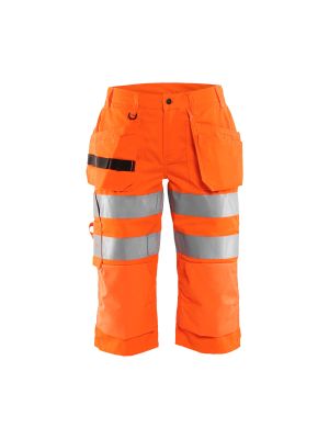 Ladies Pirate Shorts High Vis 7139  High Vis Oranje - Blåkläder