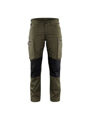 Blåkläder 7159-1845 Women's Service Trouser Stretch - Green