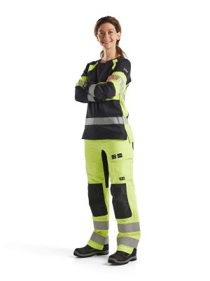 7191-1512 Dames Werkbroek High Vis Brandwerend - Blåkläder