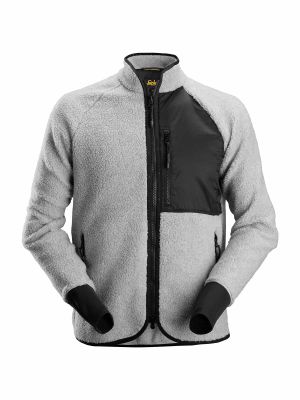 8021 Werkjas Sherpa Allroundwork Grey Melange 2804 Snickers 71workx voor