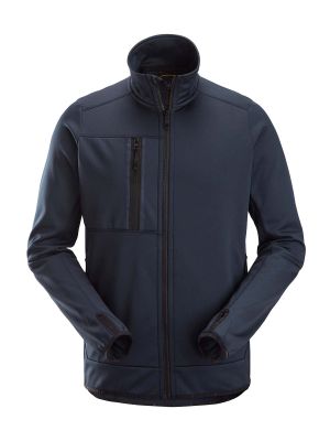 8059 Werkjas Fleece Rits Navy 9500 Snickers 71workx voor