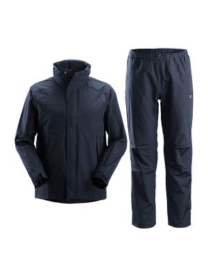 8378 Regenkleding Set Snickers Navy 9500 71Workx Regenjas Regenbroek Voor