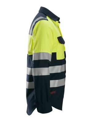 8560 High Vis Werkoverhemd Brandwerend ProtecWork - Snickers