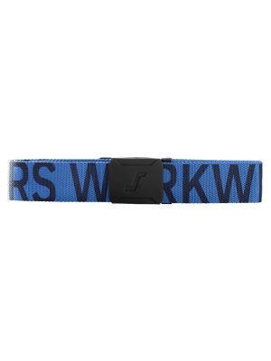 Snickers 9004 Logo Riem - True Blue/Black