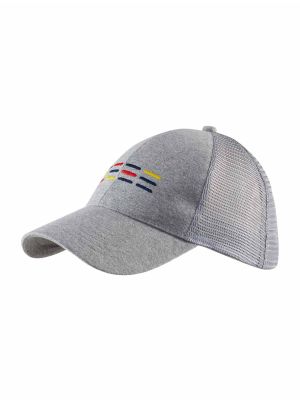 9229-0000 Cap Trucker - 9000 Grijs Mêlee - Blåkläder - voorkant