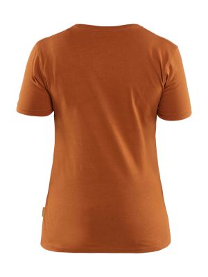 Blåkläder Werk T-Shirt 3D Logo Dames 3431 Roest