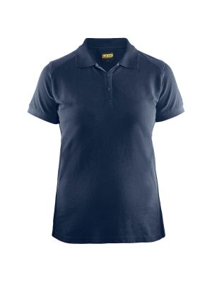 Blåkläder Werkpolo Dames 3394 Donker Marineblauw 8600 71workx Voor
