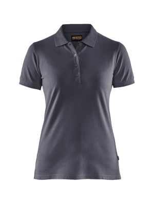 Blåkläder Werkpolo Piqué Dames 3307 Medium Grijs 9600 71workx Voor