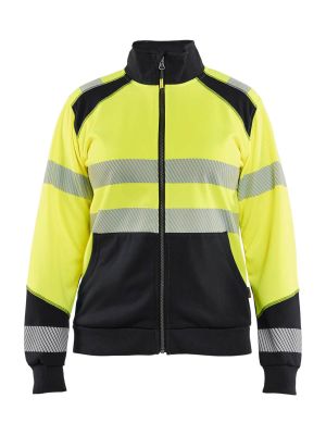 Blåkläder Werkvest High Vis Dames 3508 High Vis Geel Zwart 3399 71workx Voor