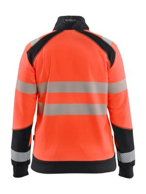 Blåkläder Werkvest High Vis Dames 3508 Rood Zwart