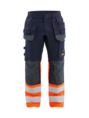 Blåkläder 1487 werk broek Inherent Multinorm holsterzak voorkant Blåkläder 1487 werk broek Inherent Multinorm holsterzak voorkant