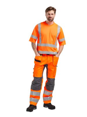 Blåkläder 3380 High Vis Werk T-shirt UV Bescherming
