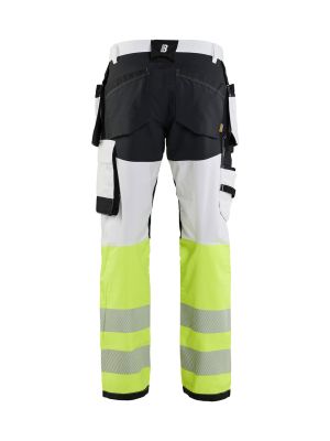 Blåkläder 1775 High Vis Schildersbroek Stretch Holsterzak