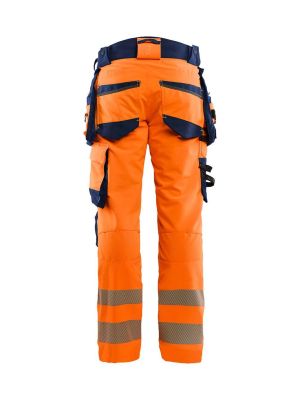 Blåkläder High Vis Werkbroek 4-weg 1122 - Oranje Blauw