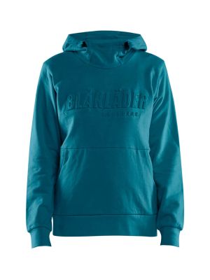 Blåkläder Hoodie 3D Dames 356011584909 Groenblauw 71workx voor