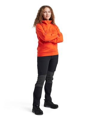 Blåkläder Werk Hoodie 3D Dames 3560 - Oranjerood