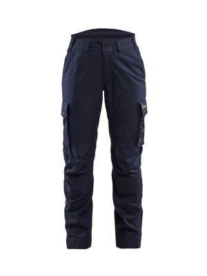 Blåkläder multinorm dames werkbroek Inherent 710715128900 marineblauw 71workx voor