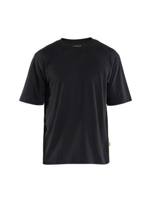 Blåkläder Werk T-shirt Korte Mouw Loose Fit 3429 9900 Zwart 71workx Voor