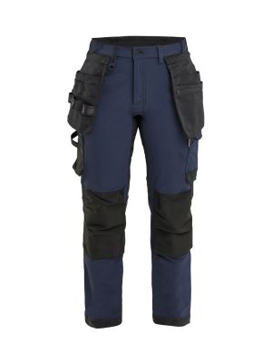 Blåkläder Werkbroek 4-Weg Stretch Dames 712116458699 Blauw 71workx voor