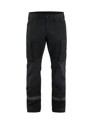 Blåkläder Werkbroek Service 2-Weg Stretch 1452 9900 Zwart 71workx Voor Blåkläder Werkbroek Service 2-Weg Stretch 1452 9900 Zwart 71workx Voor