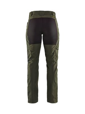 Blåkläder Werkbroek Stretch Dames 7159 - Donker Herfstgroen