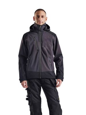 Blåkläder Werkjas Softshell 4749 grijs Zwart