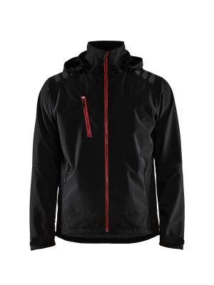 Blåkläder Werkjas Softshell 4749 71Workx Zwart Rood 474925139956 voor Blåkläder Werkjas Softshell 4749 71Workx Zwart Rood 474925139956 voor