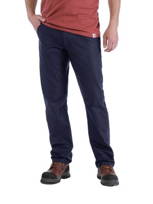 Carhartt 103109 Rugged Stretch Canvas Pant - Navy-Navy (412)-W34/L32